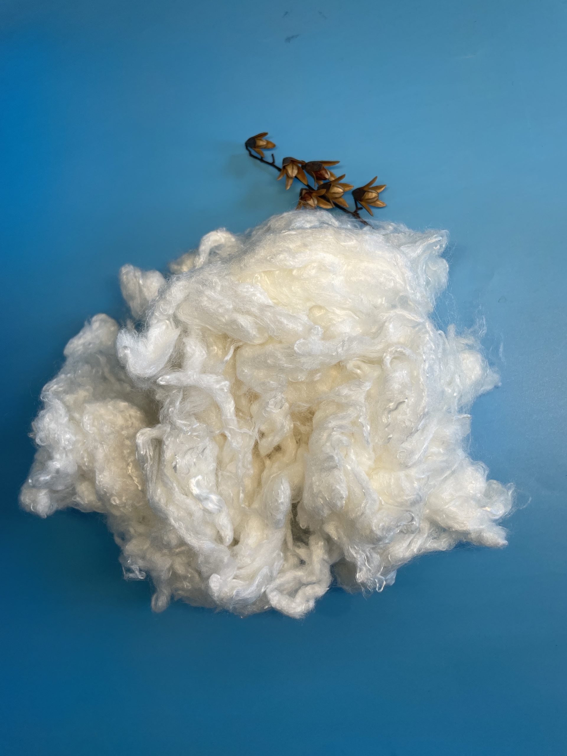 Eco friendly natural bamboo fiber for filling